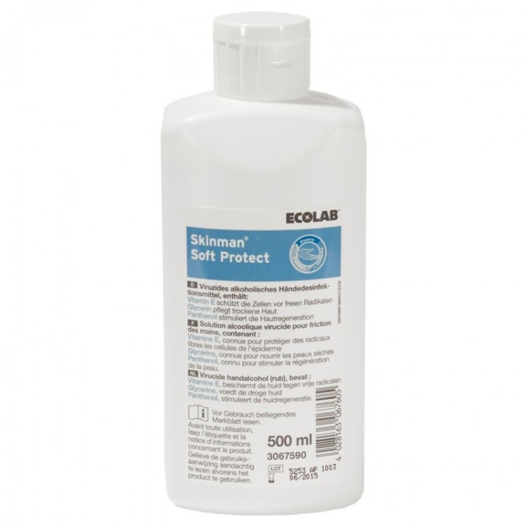 Skinman soft Protect 500ml - Kosmetika Hygiena a ochrana pro ruce Dezinfekce